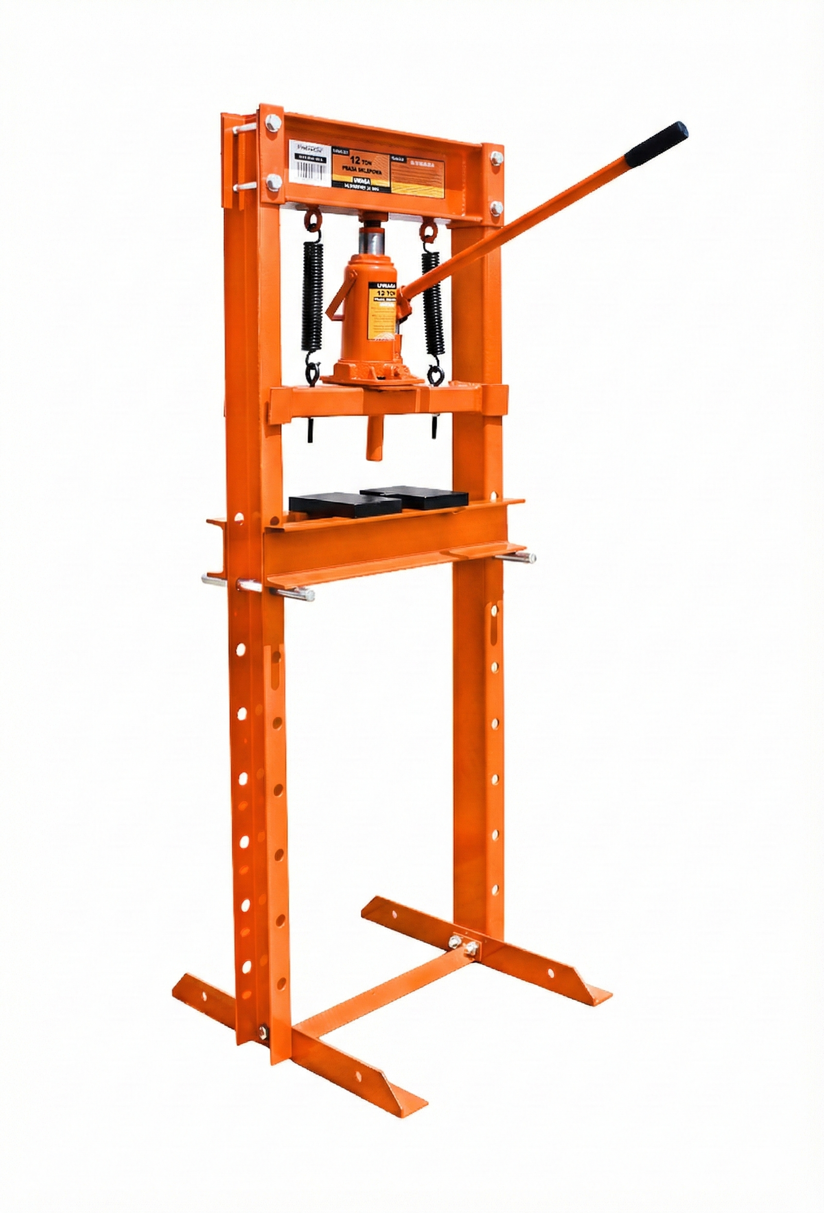 Prasa hydrauliczna warsztatowa 12 T ton + zestaw pryzm Oryginalna PRESKO Gemini_Generated_Image_yekksayekksayekk