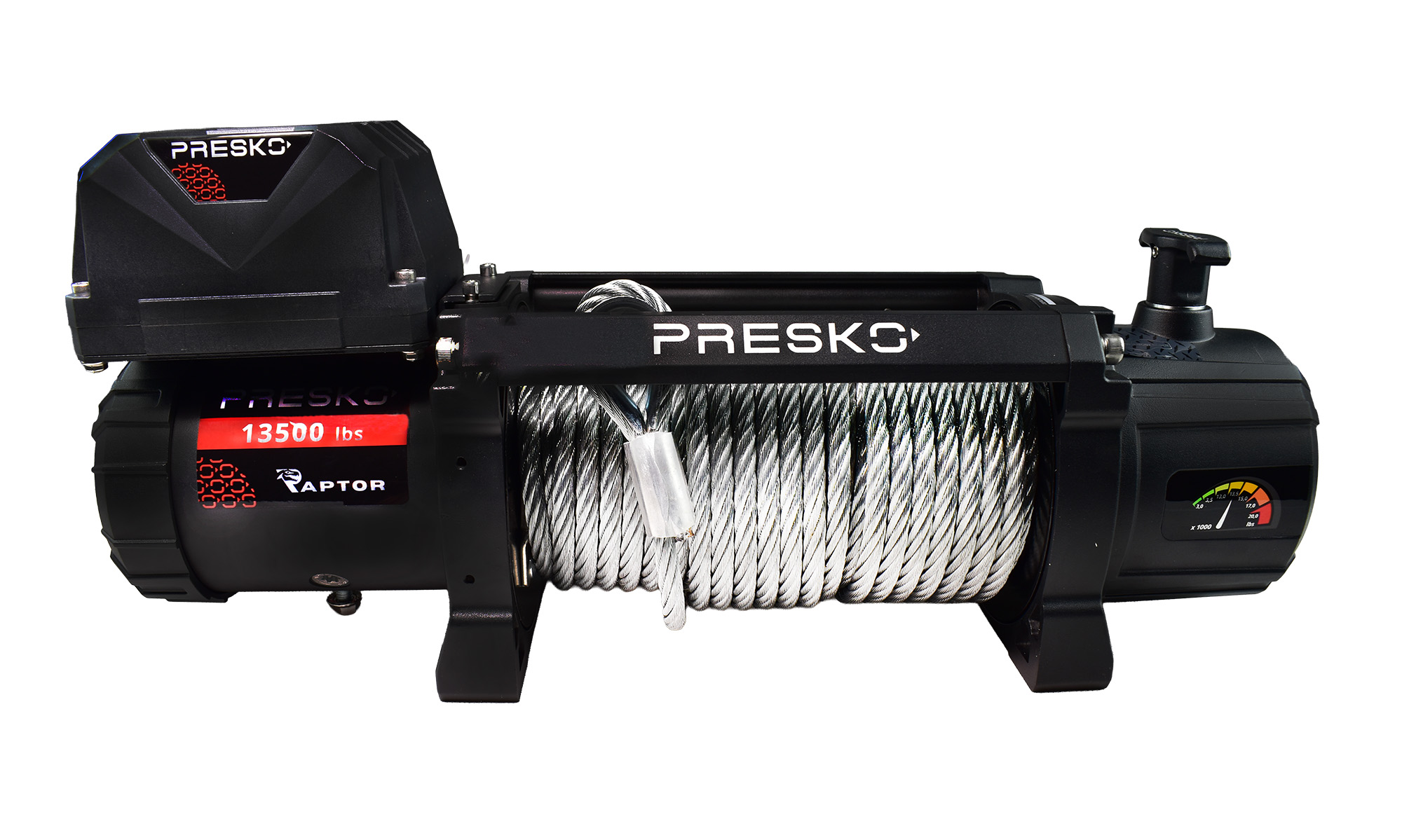 Wyciągarka elektryczna Presko RAPTOR 13.5 12V 13500 LBS 6 TON CAM005_CAM006_-_Raptor13.5_stal_1