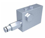 Single through-valve