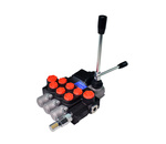 PRESKO Hydraulic Directional Control Valve, 3-way, 40 l, joystick and lever sterowany joystickiem i dźwignią