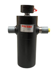 Cylinder PRESKO 9051432 under-cab lift with a 1432mm stroke, 5 sections, 5 metric tons, chrome-plated sections.