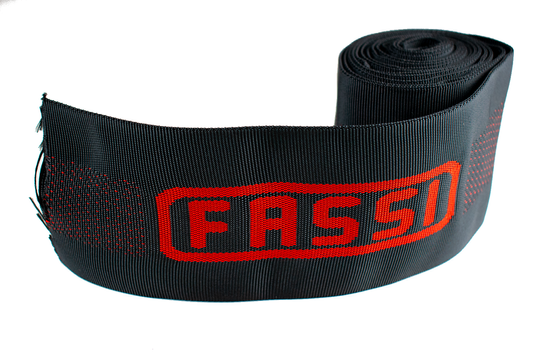 NEY129 - Protective sleeve for hydraulic lines with FASSI logo for cranes
