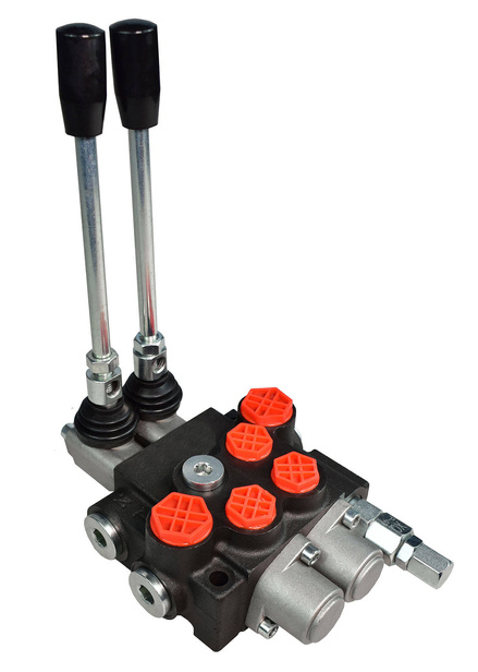 PRESKO Hydraulic Directional Control Valve, 2-way, 40 l, with one regular section and one plunger section