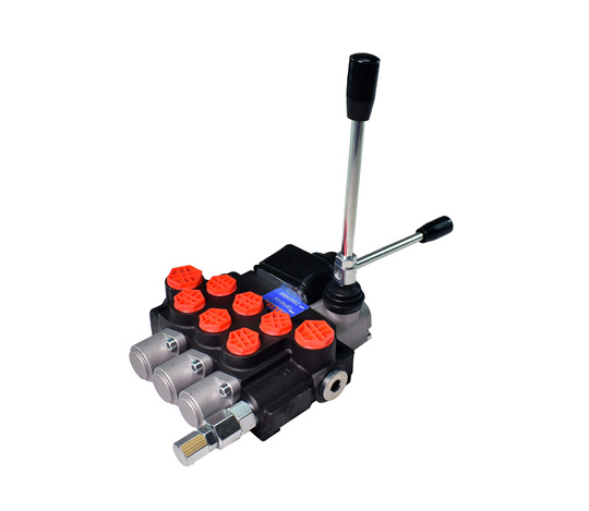 PRESKO Hydraulic Directional  Control Valve, 3-way, 40 l, joystick and lever sterowany joystickiem i dźwignią