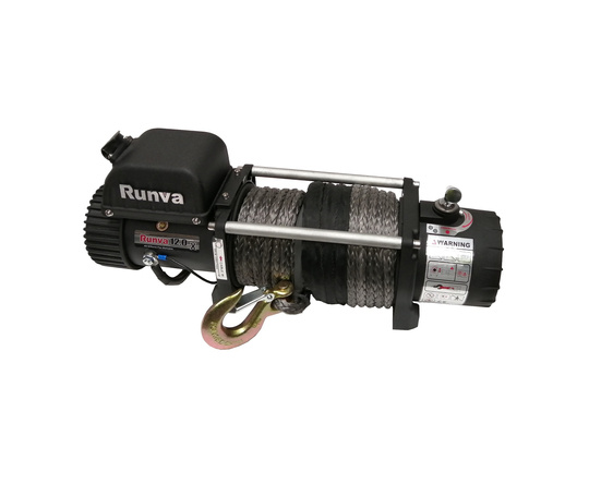 RUNVA EWX12000 electric winch (EWX 12.0X) - 5.4 T - 12V with synthetic rope