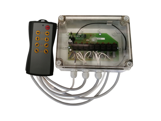 Radio controller 8 channels in hermetic housing with remote control - MULTI CHANNEL