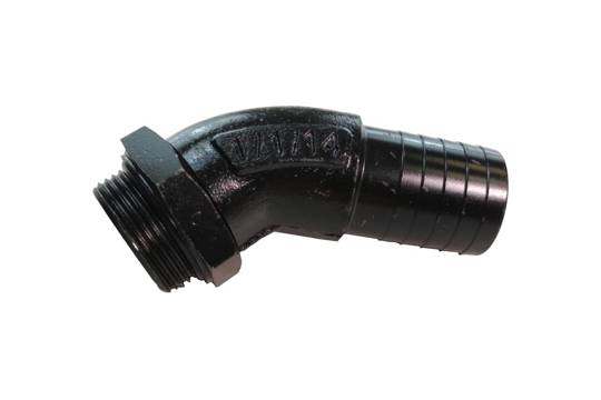 Suction fitting steel 5/4″/60°/38mm