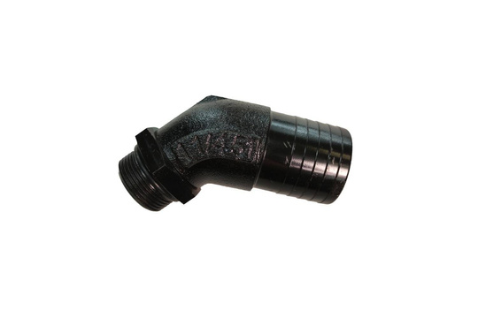 Suction fitting steel 5/4″/60°/51mm