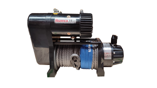 Winch twohydraulic Motorowa 12V EWS10000 SYNTHETIC