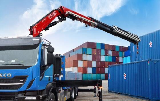 FASSI F275RA.2 hydraulic crane HDS