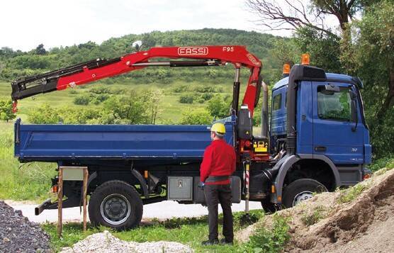 FASSI F95B.0 hydraulic crane HDS