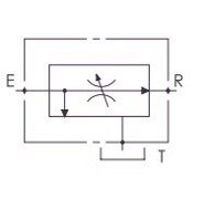 Flow regulator, HBS, B1306010100, 3/4