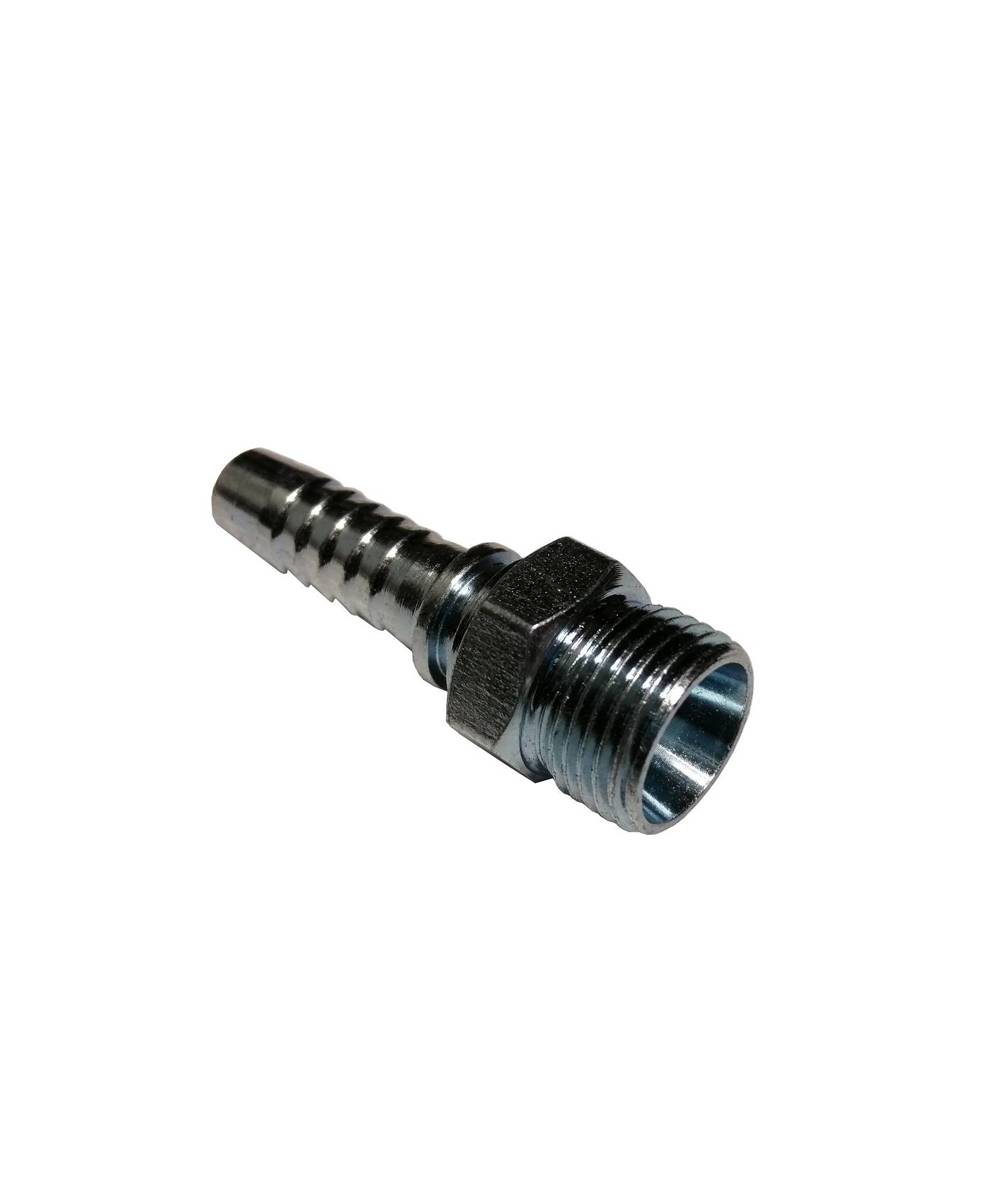 Hose fitting straight GZ M22X1.5 on hose Protection Cover 3/8"