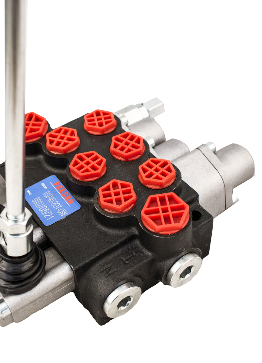 PRESKO Directional Control Valve, 3-way, 40 l, one floating section