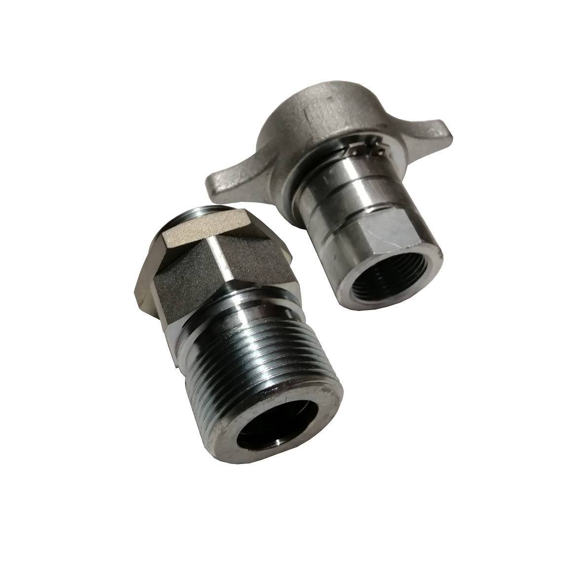 Quick Coupling screwed 3/4" - set