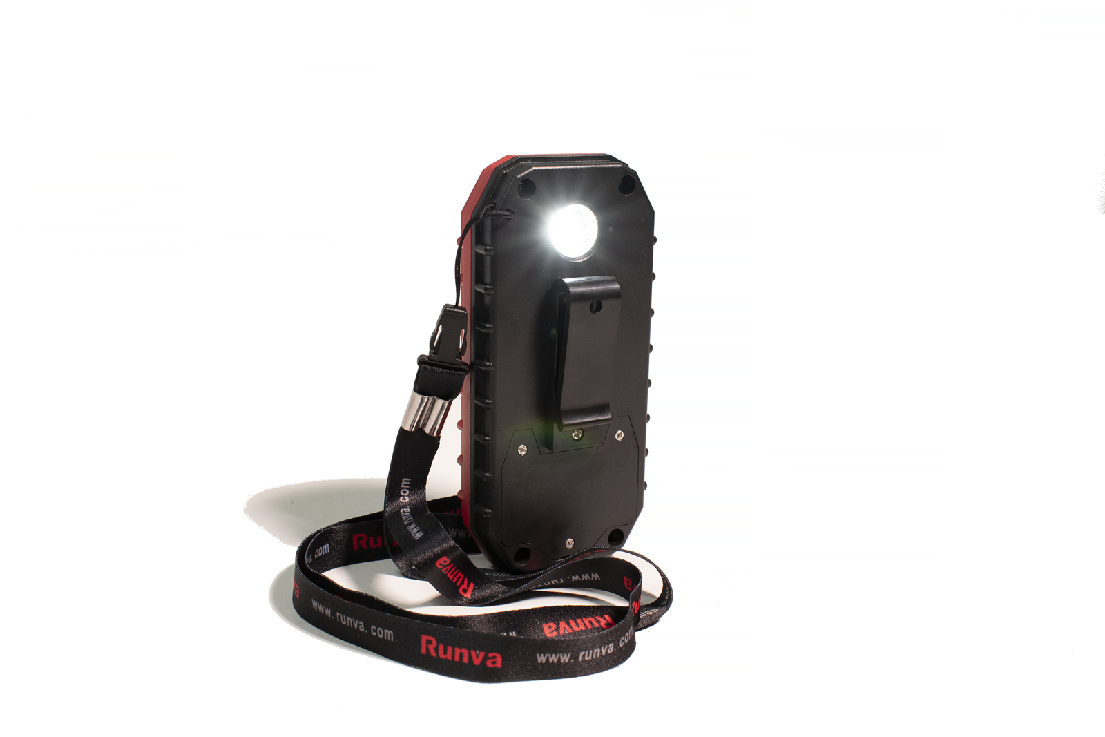 RUNVA universal wireless remote control for 12V and 24V winches, flashlight included 