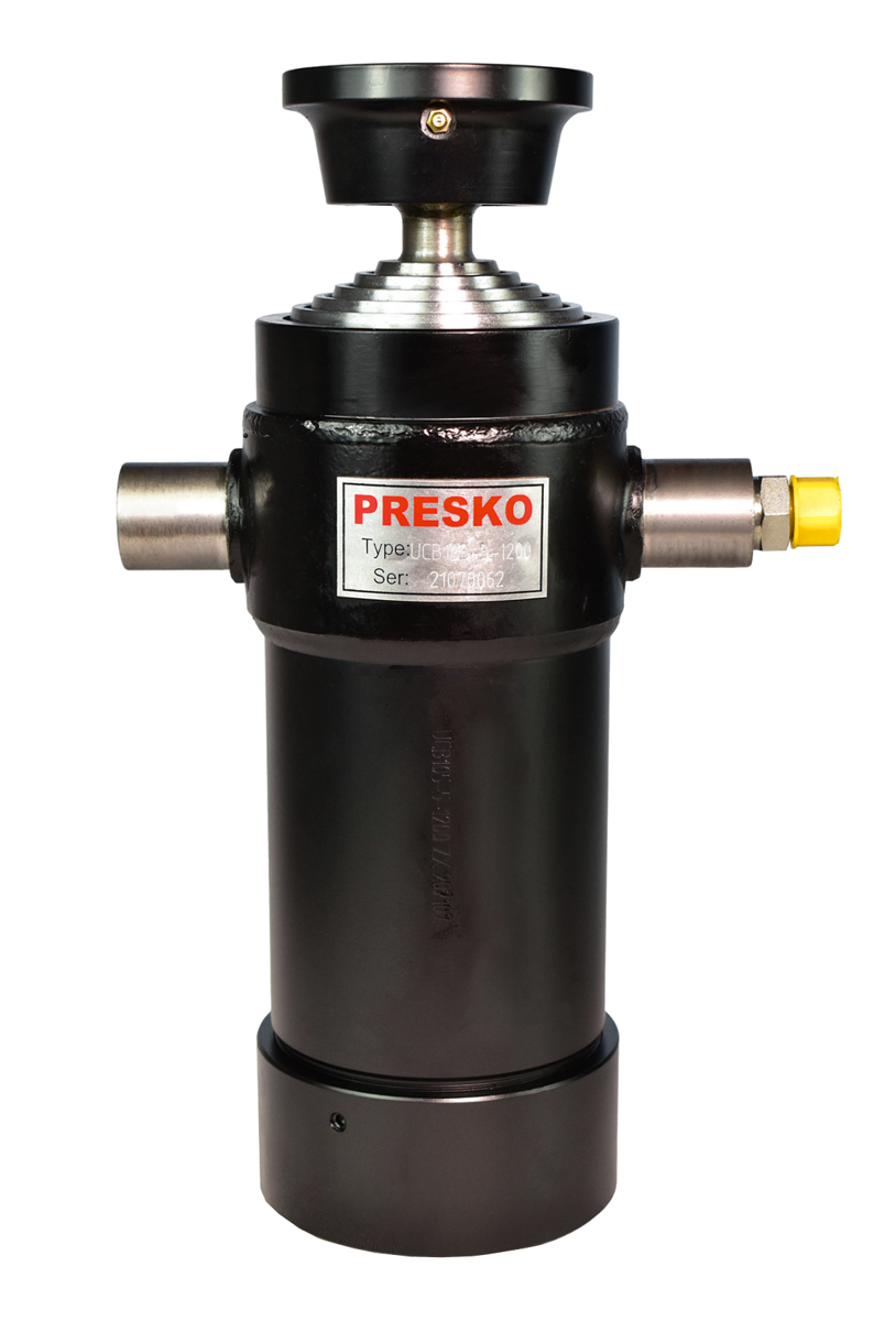 Underbody Cylinder PRESKO, with an extension of 1200mm, five-member.