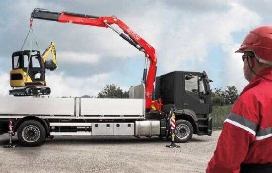 FASSI F130A.0 hydraulic crane HDS