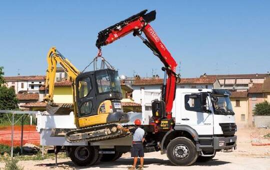 FASSI F155A.2 hydraulic crane HDS