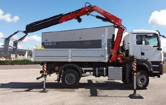 FASSI F255A.2 hydraulic crane HDS