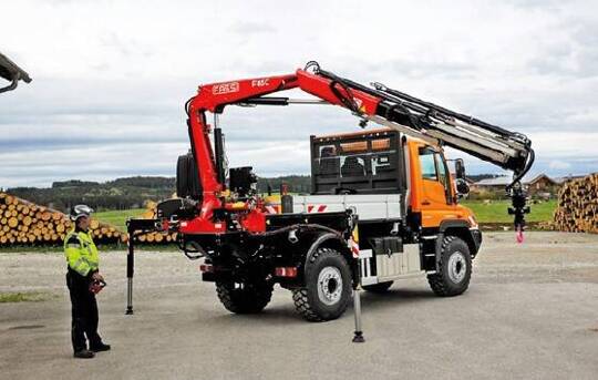 FASSI F85B.0 hydraulic crane HDS