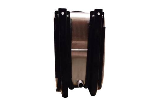 Oil tank 140L aluminum 62x67x38 