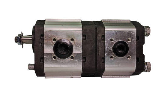 Presko hydraulic gear pump 16cm3 + 11cm3