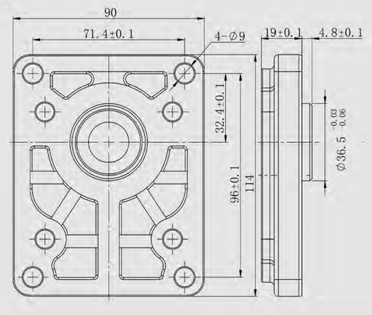 PRESKO Gear Pump 16 cm3. group 2