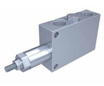 Single through-valve