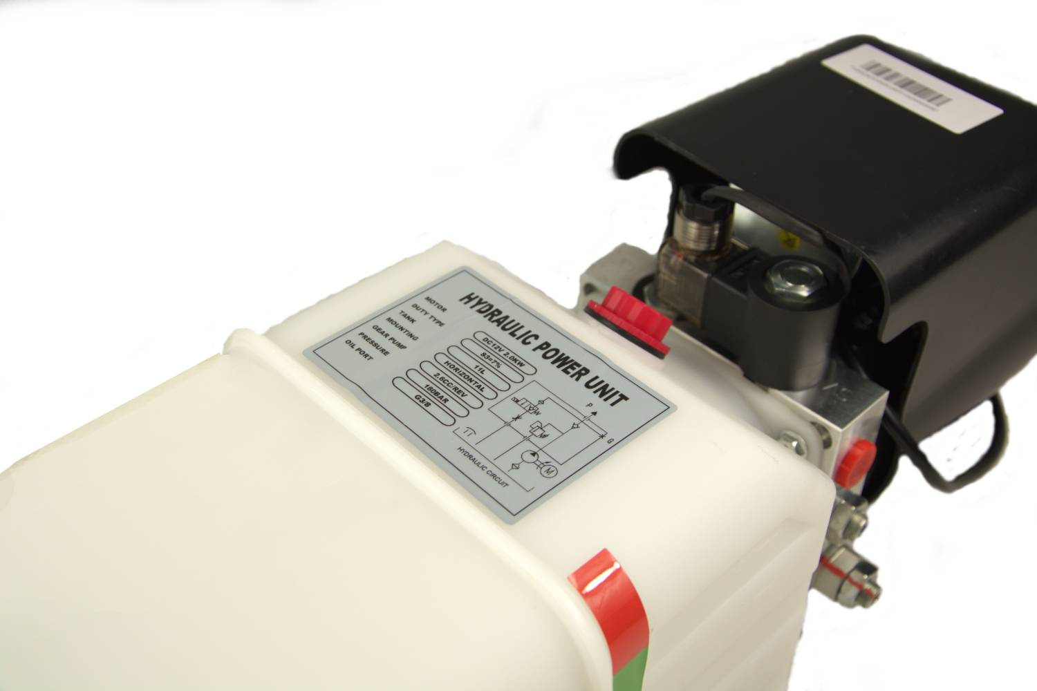Zasilacz hydrauliczny PRESKO 12 V - 2,0 kW - 11L z pilotem bezprzewodowym 