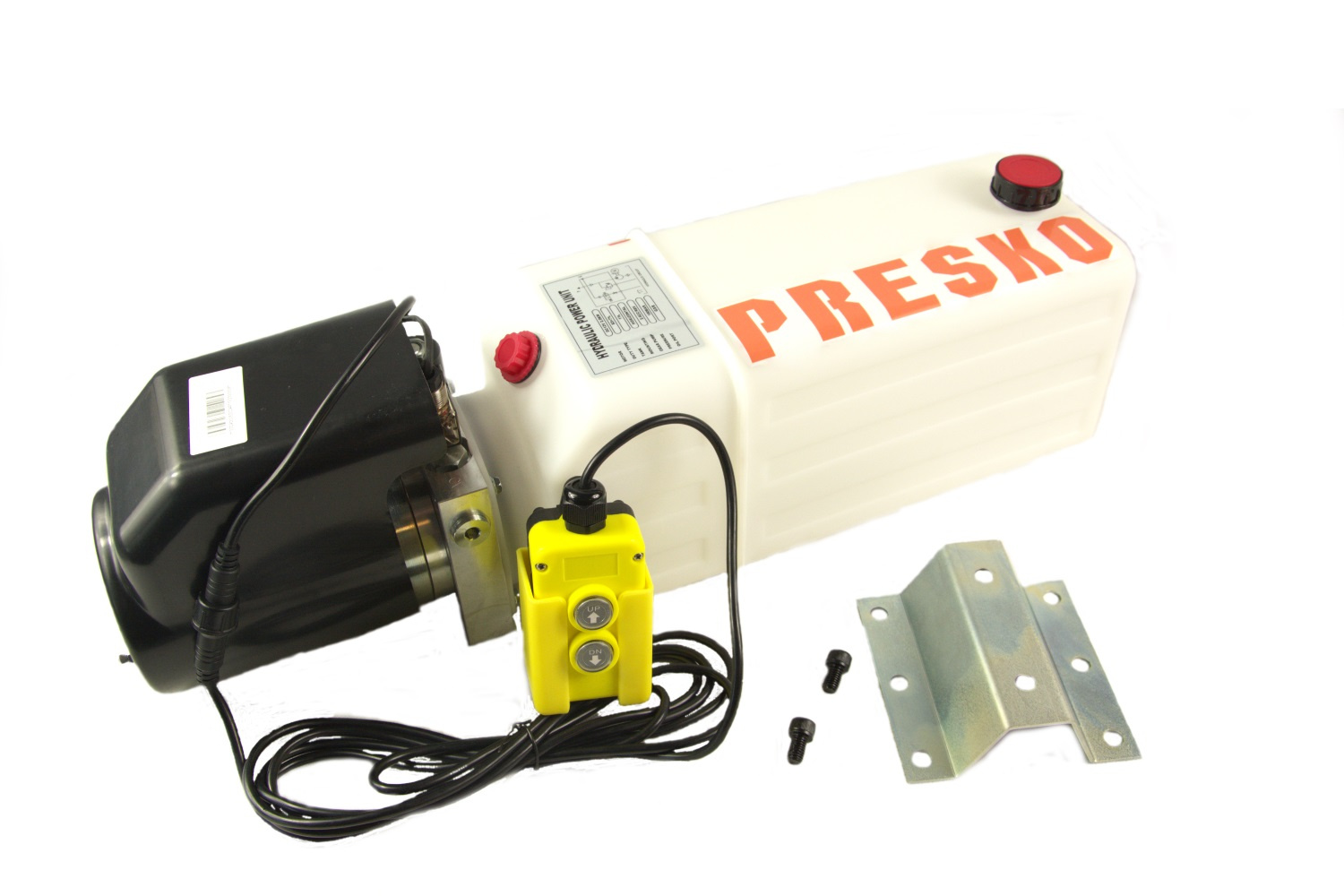 PRESKO double-acting hydraulic power pack 24 V - 2,5 kW -13L 