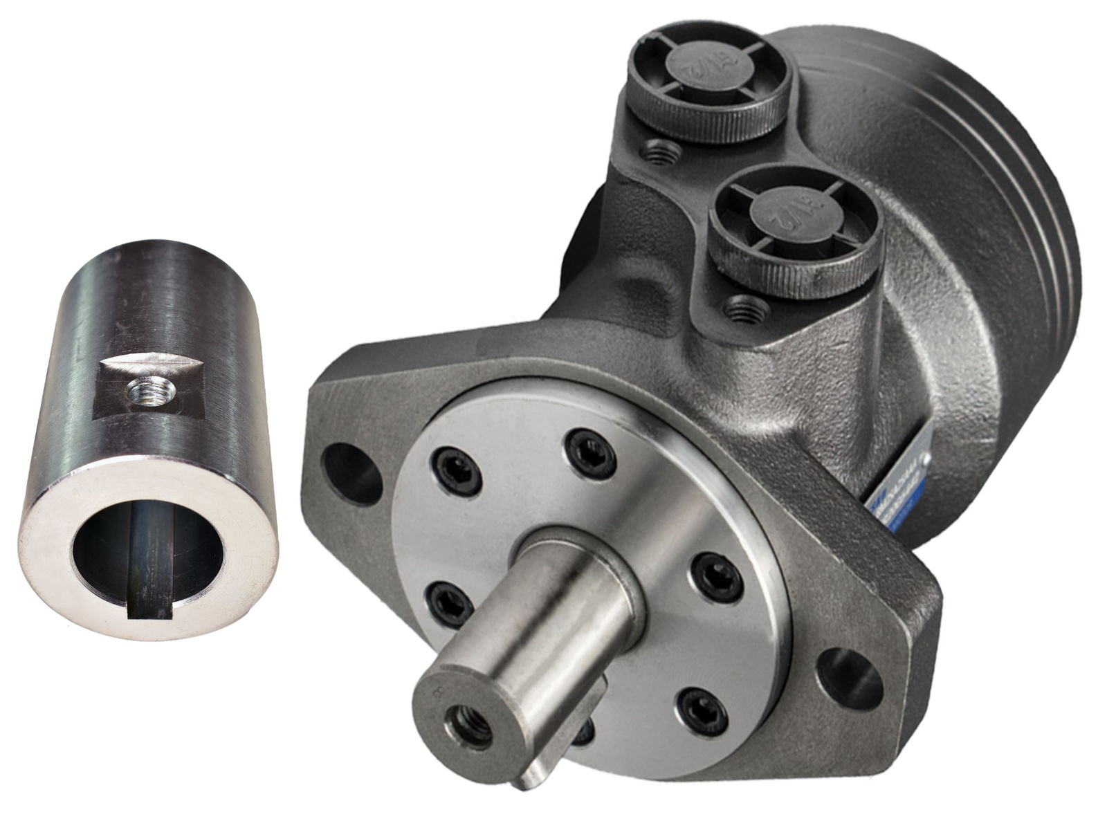 Hydraulic Motor BM2 25cm3 25mm shaft BMR OMR SMR+Ferrule LINKING