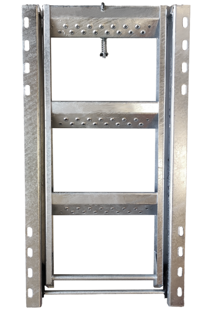 Folding ladder 3 steps, deep step