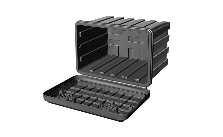 Basic Bawer polypropylene toolbox E0 300 00 max load 55kg