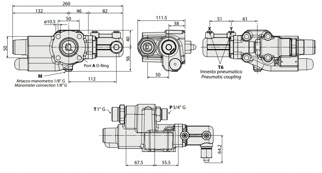 Hydraulik-steuerventil hydraulikzylinder für Kipper Kipper HYDROCAR