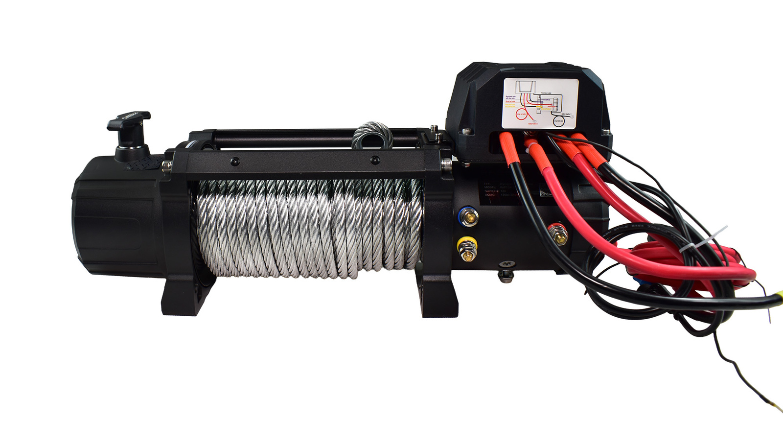 Wyciągarka elektryczna Presko RAPTOR 13.5 12V 13500 LBS 6 TON