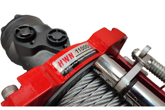 Wyciągarka wciągarka hydrauliczna Runva HWN11000YDRF + rolki