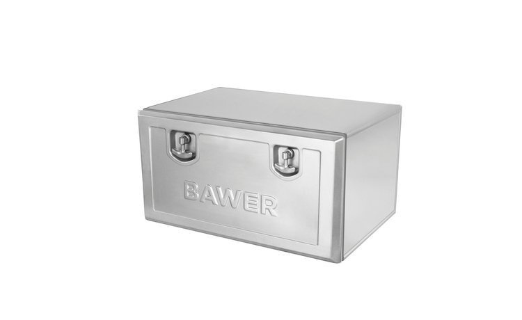 Skrzynka narzędziowa stal nierdzewna + aluminium Basic Bawer E4 250 max obciążenie 83kg