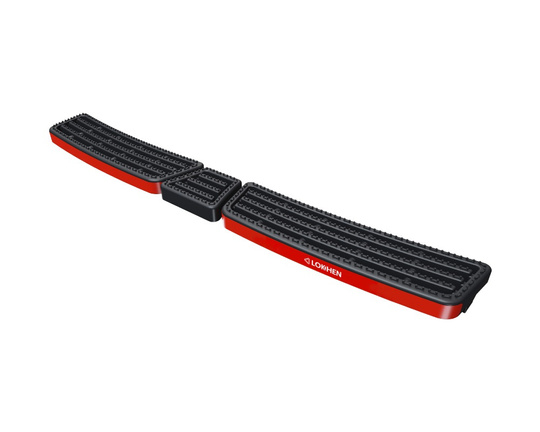 VAN PEDDY van Fußhocker 3-teilig schwarz