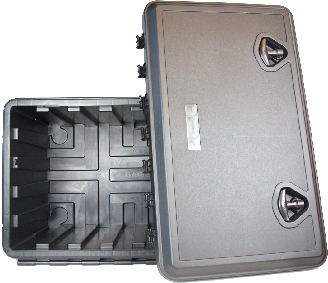 Basic Bawer polypropylene toolbox E025003 max load 50kg without logo