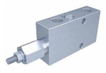 Single through-valve