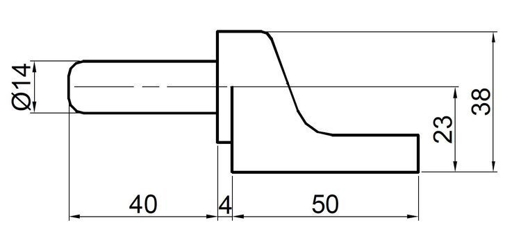 Verzinkte Scharniere