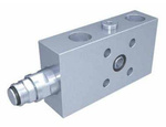 Single centering valve