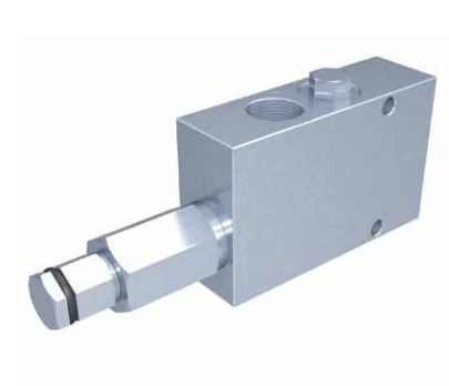 Single through-valve