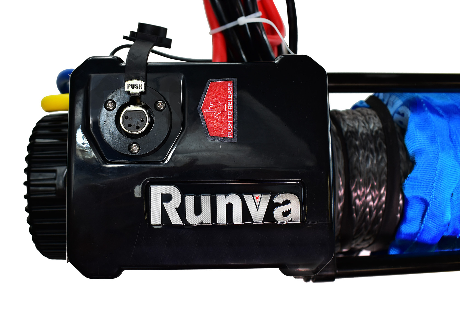 RUNVA EWB9500-Q-SR (9.5X) 4.3T - 12V Electric Winch - Synthetic Rope