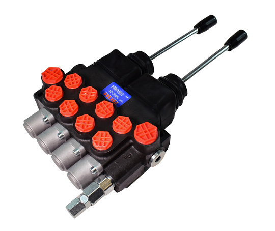 PRESKO  Directional Control Valve 4-way 40 l, 2 joysticks