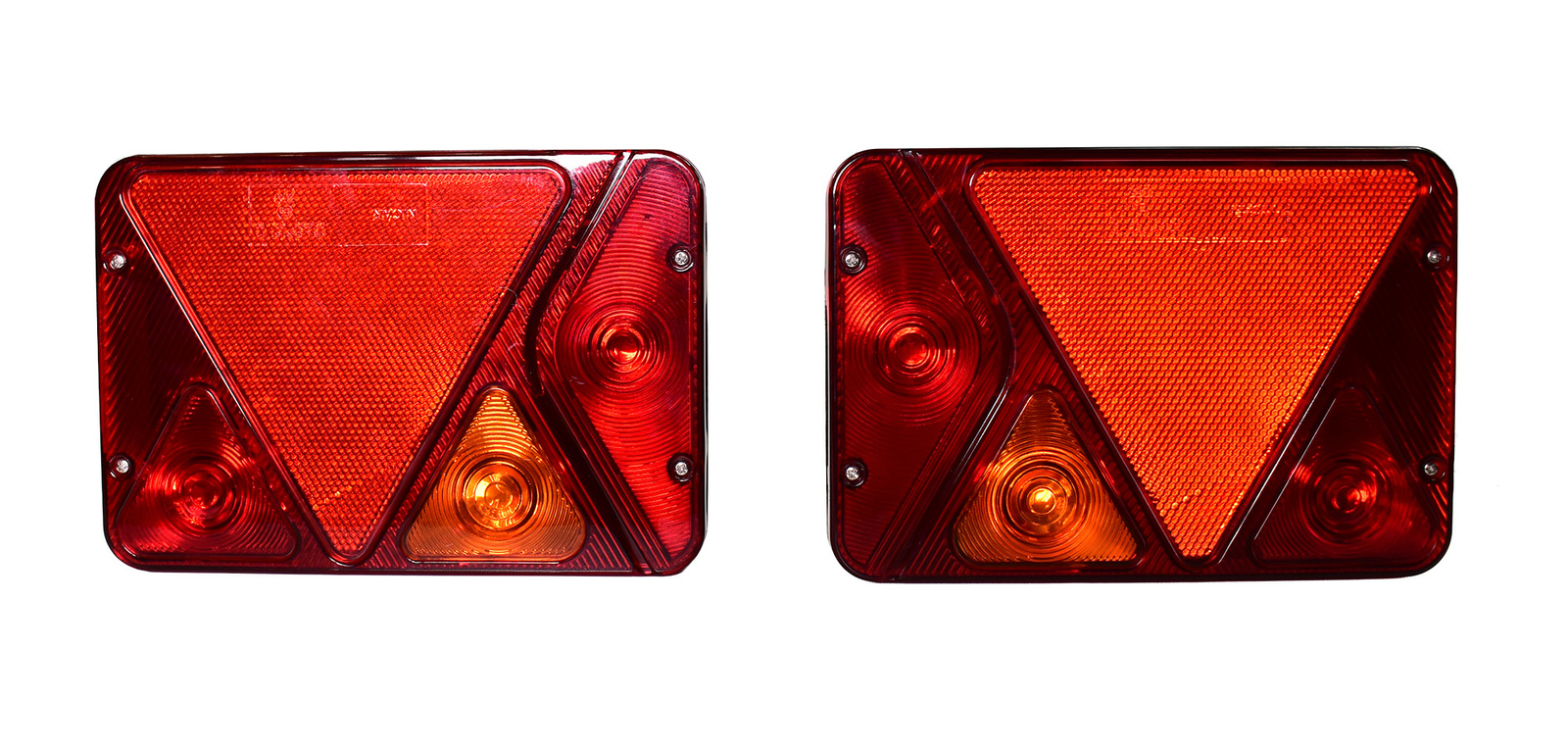 Zestaw lamp do przyczepy, przewód 7,5 m, 7 pinowa, żarówka