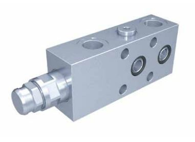 Single-acting balancing valve