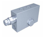 Single through-valve