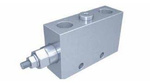 Single through-valve